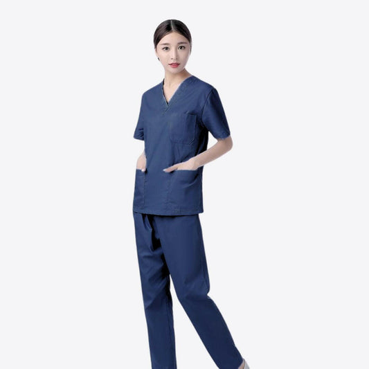Medvance Classic Scrub Suit, Navy - Medvance Surgicals