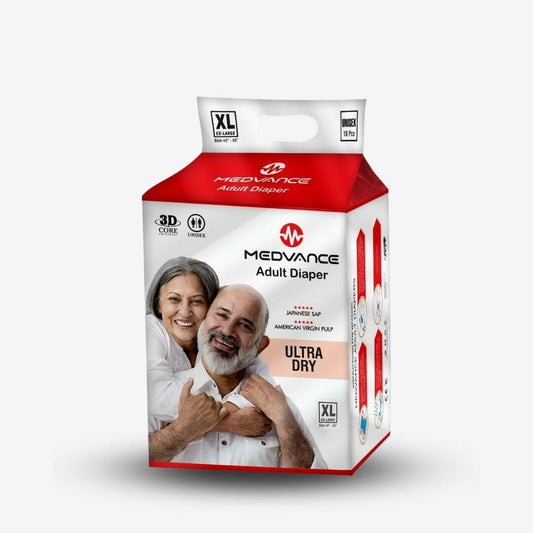 Medvance Adult Diapers - Superior Absorbency, All-Day Comfort, Reliable Protection, X-Large - Medvance Surgicals
